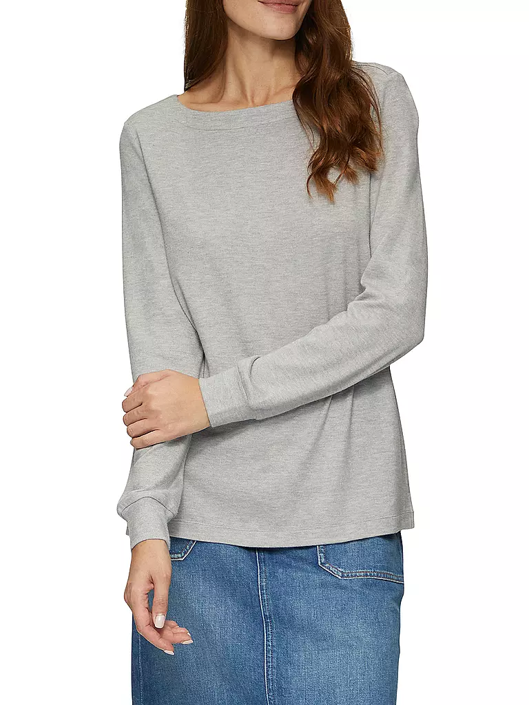 S.OLIVER | Langarmshirt | Grigio