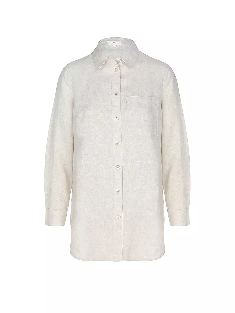 S.OLIVER | Leinenbluse  | Crema