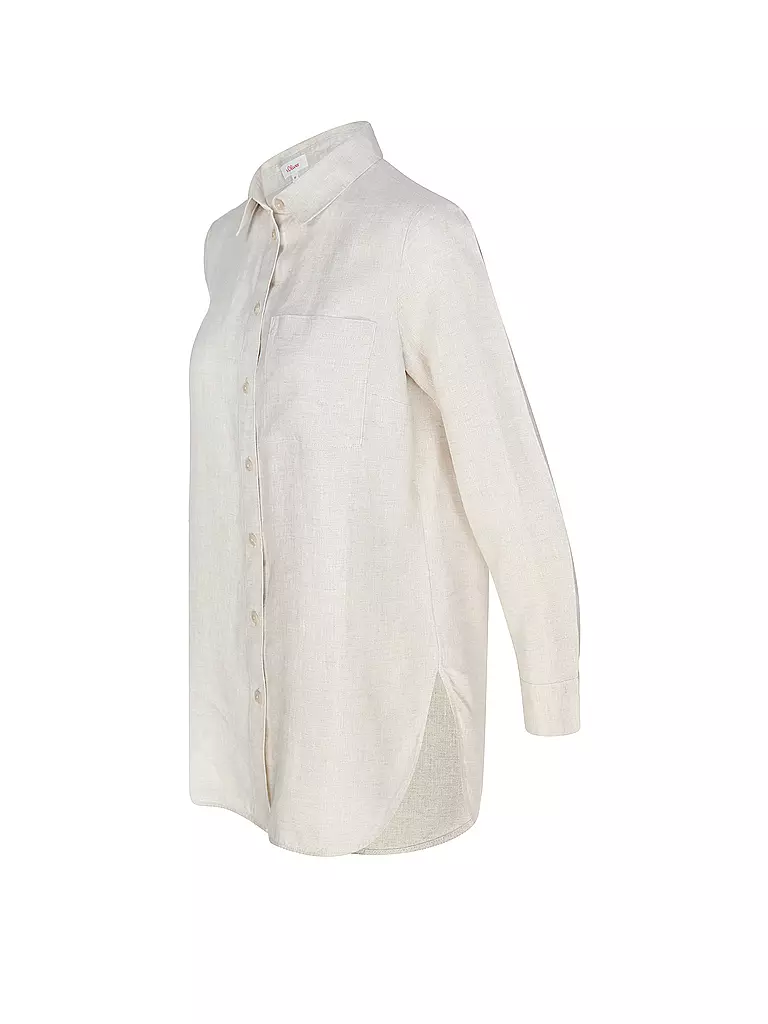 S.OLIVER | Leinenbluse  | Crema