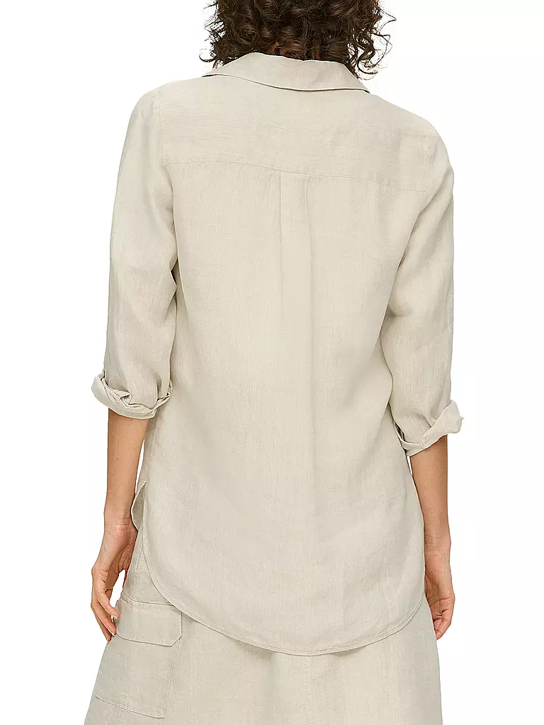 S.OLIVER | Leinenbluse  | Crema