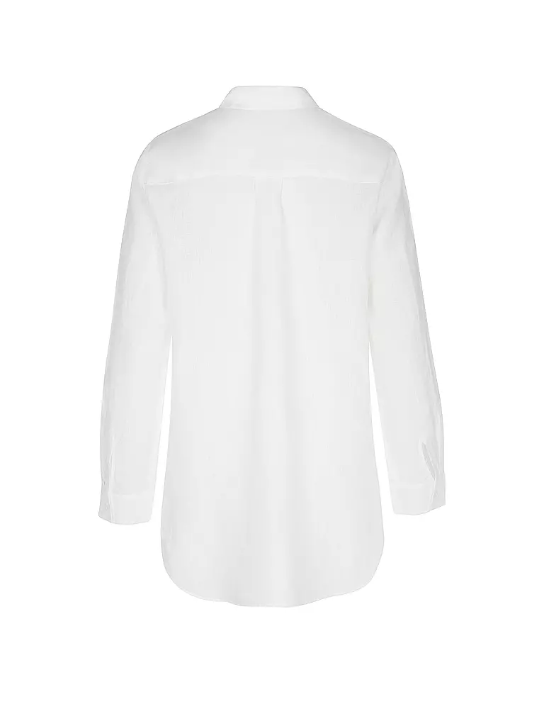 S.OLIVER | Leinenbluse | Bianco