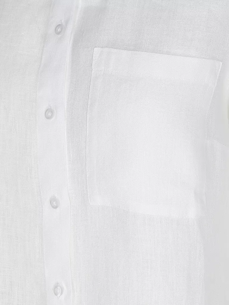 S.OLIVER | Leinenbluse | Bianco