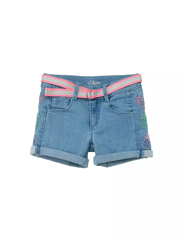 S.OLIVER | Mädchen Shorts | Blu chiaro