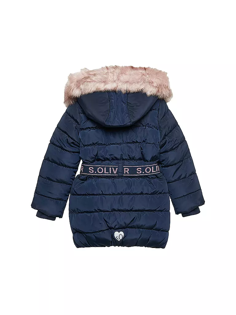 S.OLIVER | Mädchen Steppmantel | Blu scuro