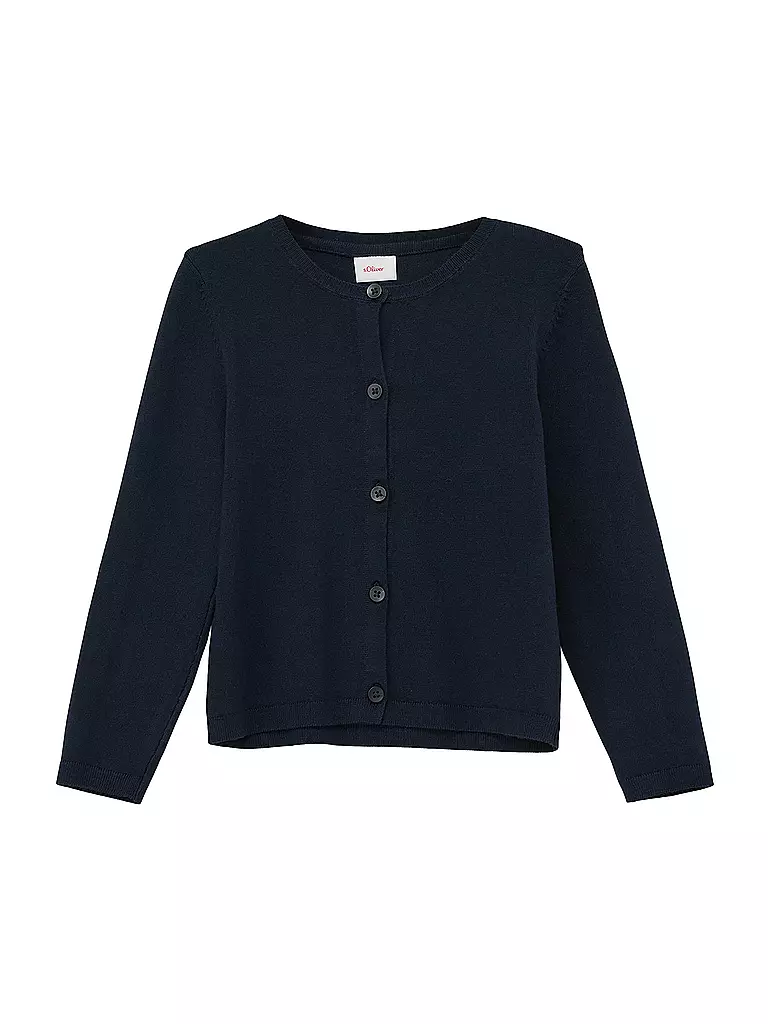S.OLIVER | Mädchen Strickjacke  | Blu scuro