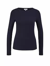 S.OLIVER | Langarmshirt | Blu scuro