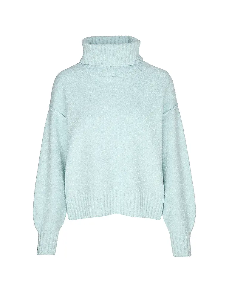 S.OLIVER | Maglione a collo alto | Blu chiaro