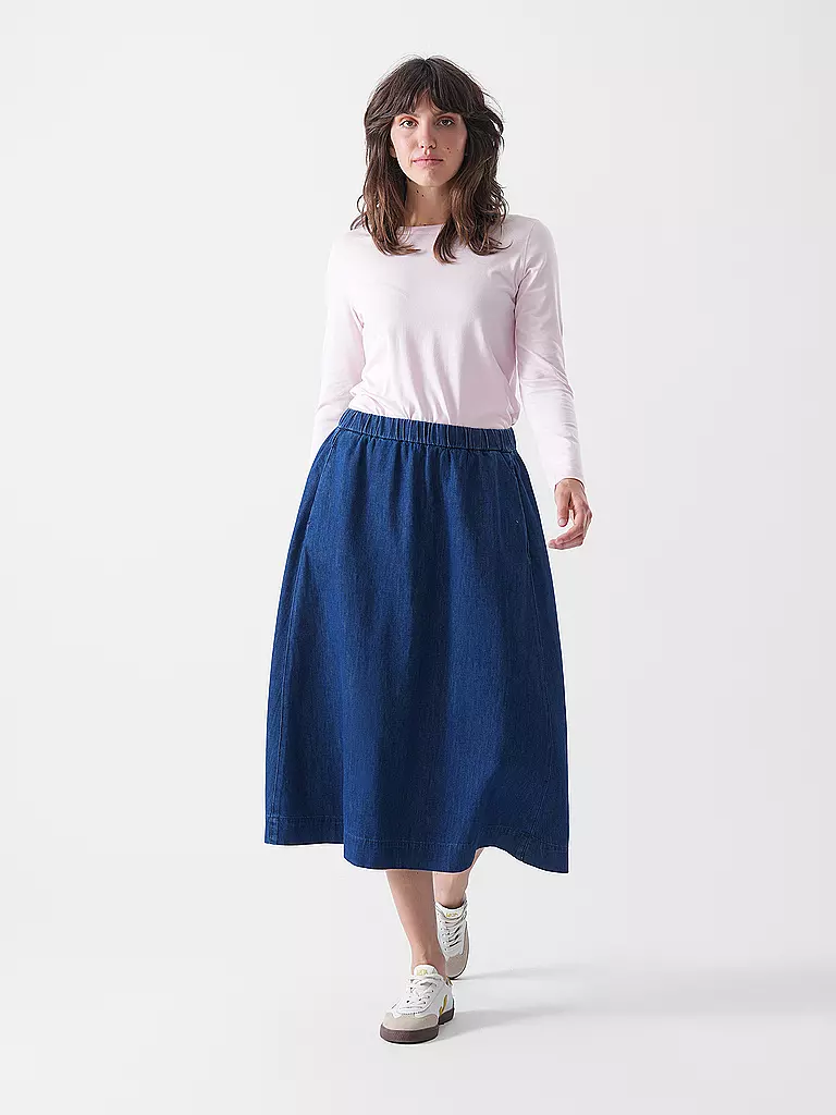 S.OLIVER | Midi gonna | Blu scuro