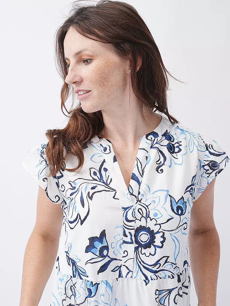 S.OLIVER | Midikleid | Bianco