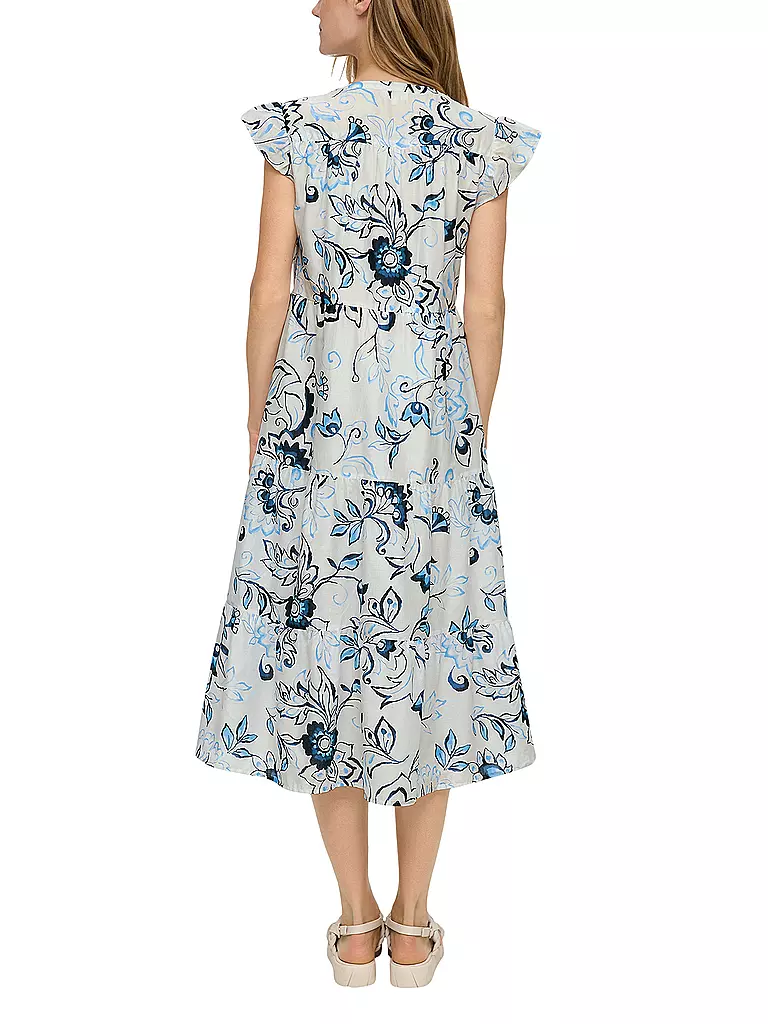 S.OLIVER | Midikleid | Bianco