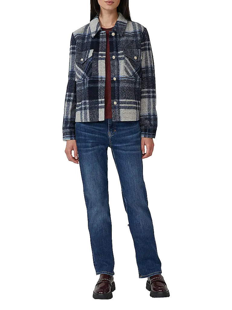 S.OLIVER | Overshirt | Blu scuro