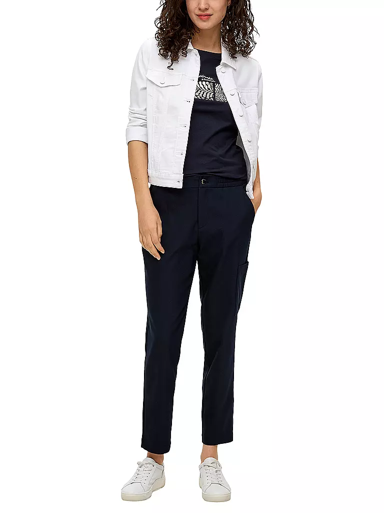 S.OLIVER | Pantaloni business | Blu