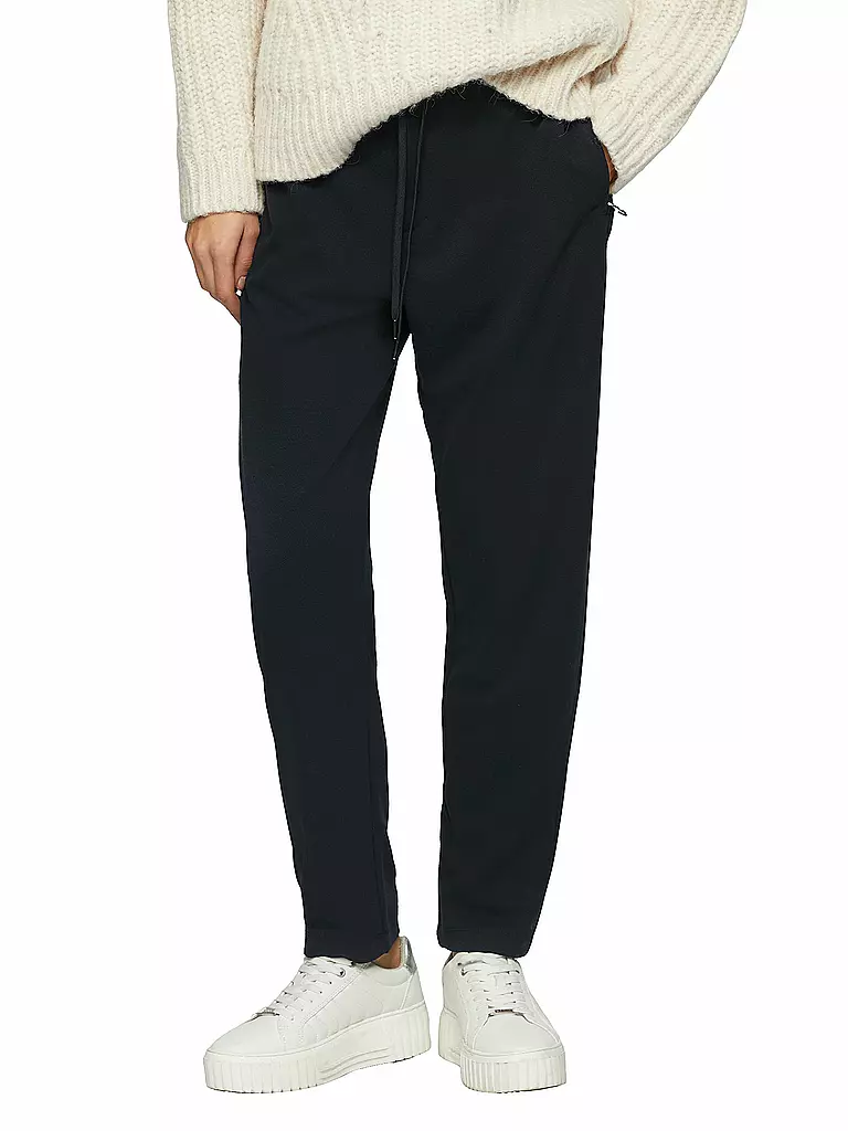 S.OLIVER | Pantaloni Jogging Fit | Blu scuro