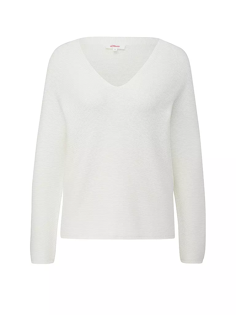 S.OLIVER | Pullover | Bianco