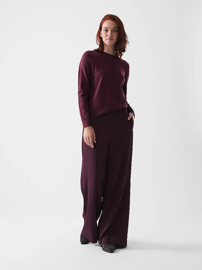S.OLIVER | Pullover | Rosso scuro