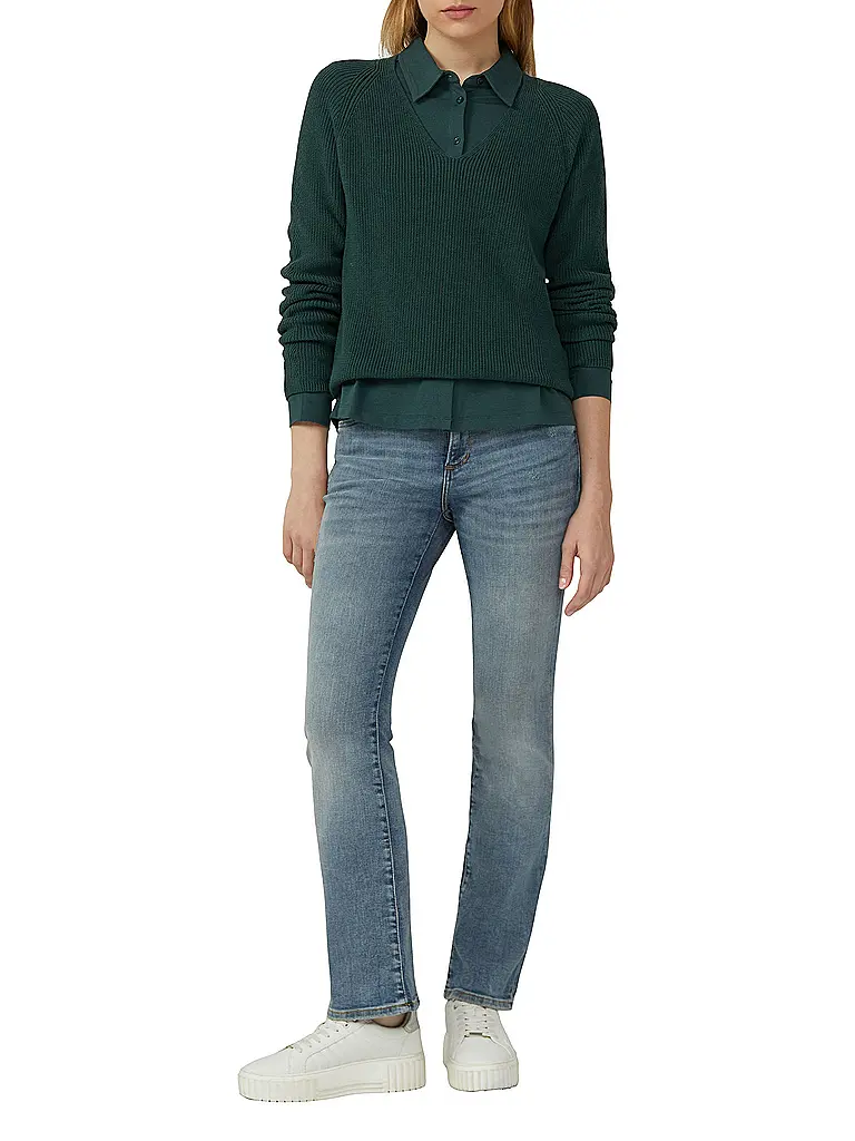 S.OLIVER | Pullover | Verde scuro