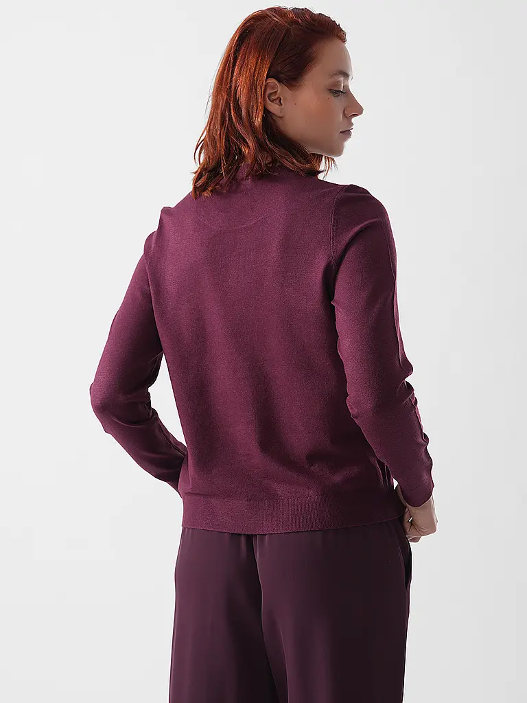 S.OLIVER | Pullover | Rosso scuro