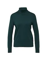 S.OLIVER | Rollkragenpullover | Verde scuro