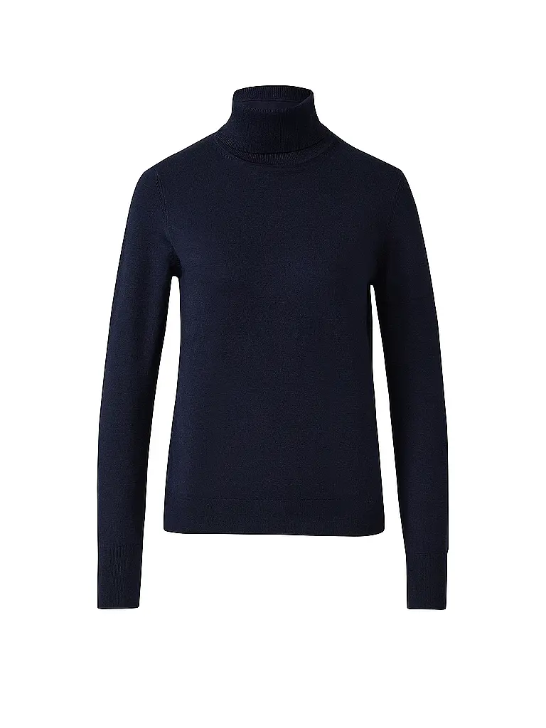 S.OLIVER | Rollkragenpullover | Blu scuro