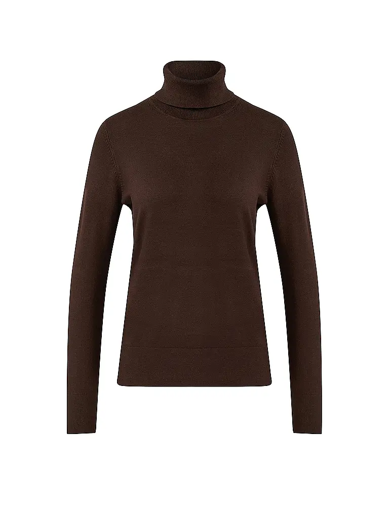 S.OLIVER | Rollkragenpullover | Marrone
