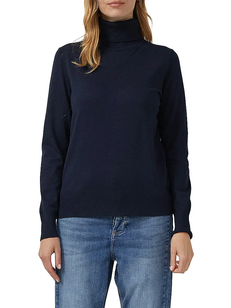 S.OLIVER | Rollkragenpullover | Blu scuro