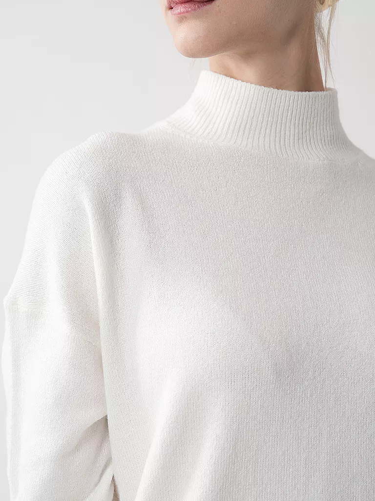 S.OLIVER | Rollkragenpullover | Bianco