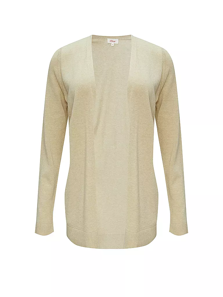 S.OLIVER | Strickjacke  | Beige