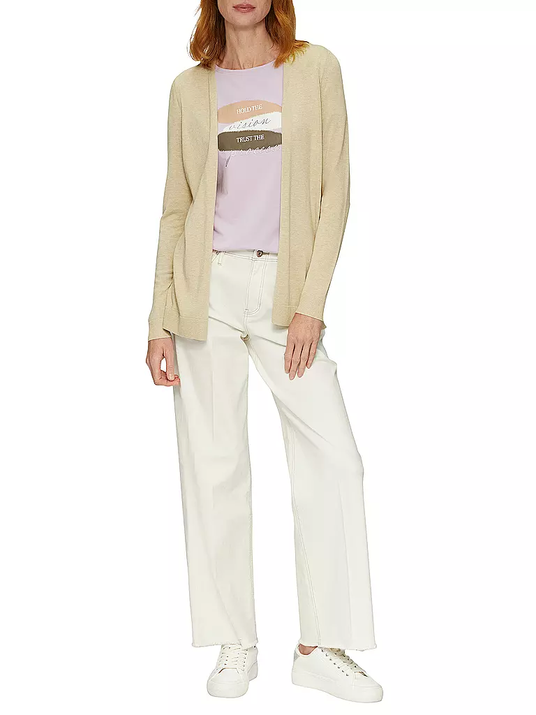 S.OLIVER | Strickjacke  | Beige
