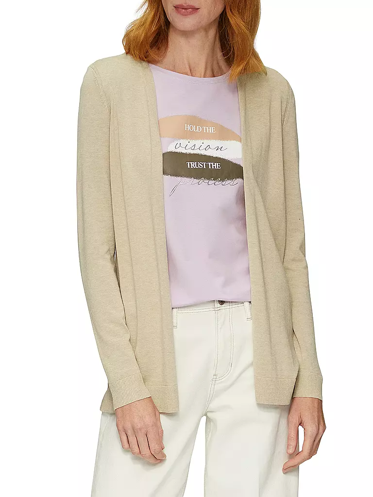 S.OLIVER | Strickjacke  | Beige
