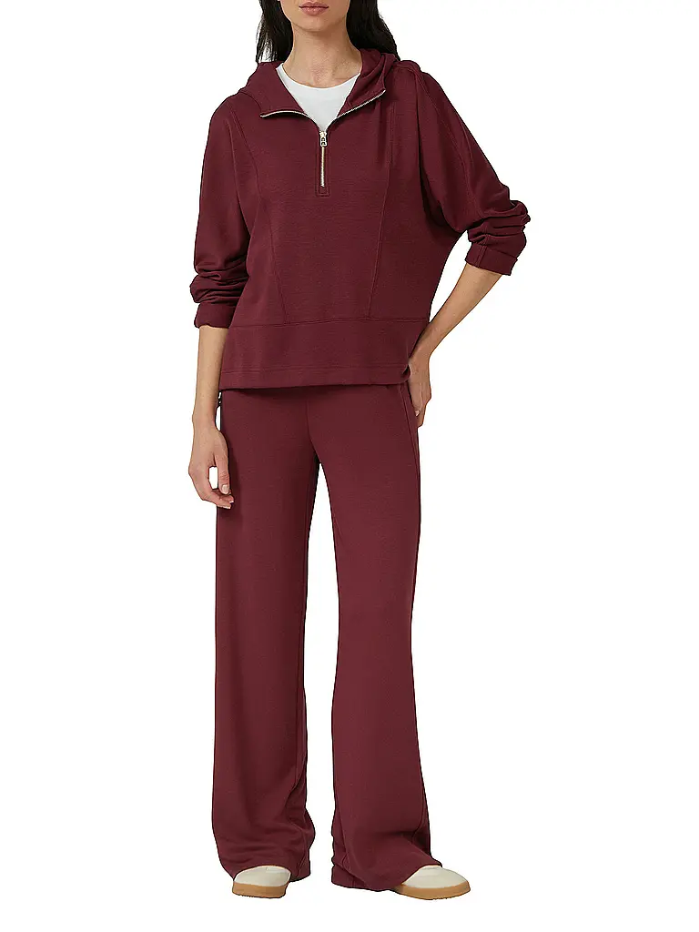 S.OLIVER | Sweater | Rosso scuro