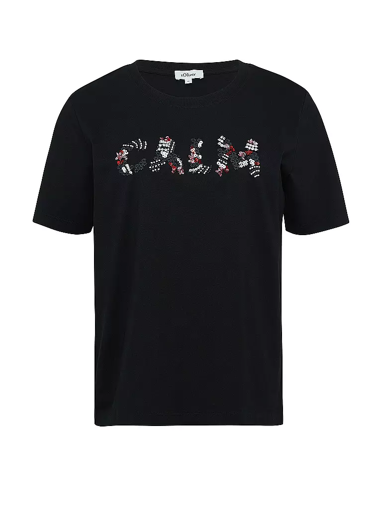 S.OLIVER | T-Shirt  | Nero