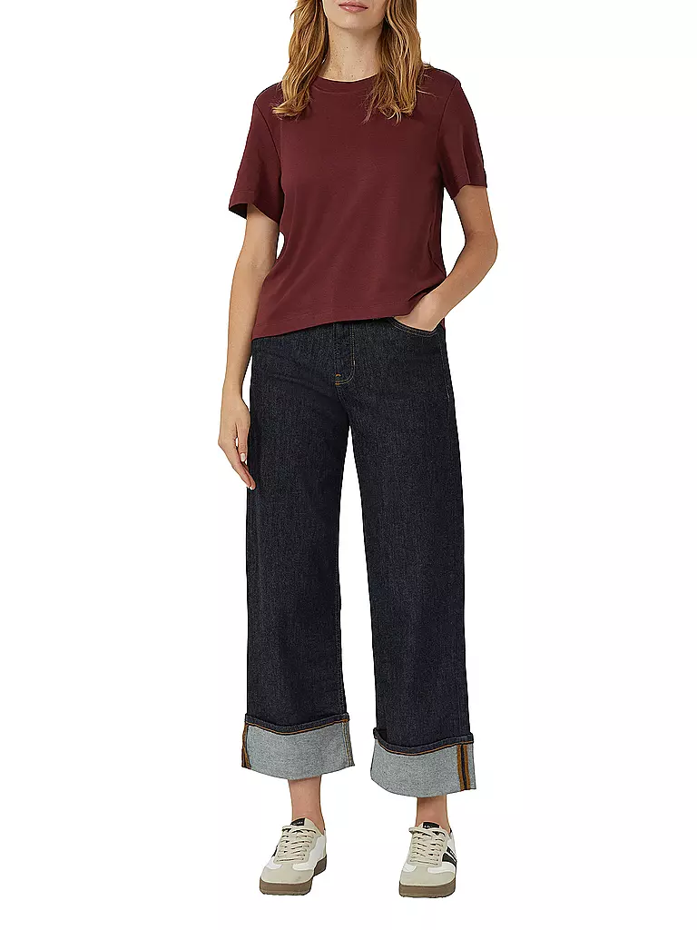 S.OLIVER | T-Shirt  | Rosso scuro
