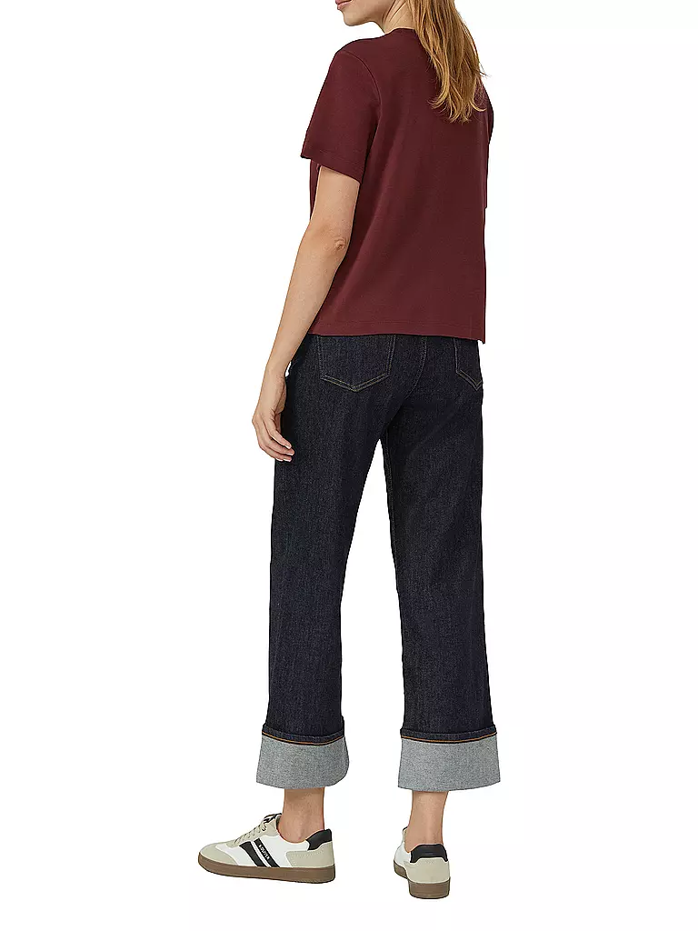 S.OLIVER | T-Shirt  | Rosso scuro