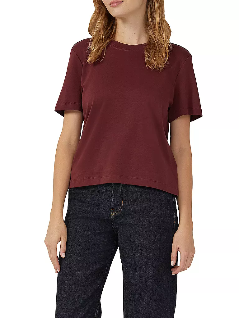 S.OLIVER | T-Shirt  | Rosso scuro