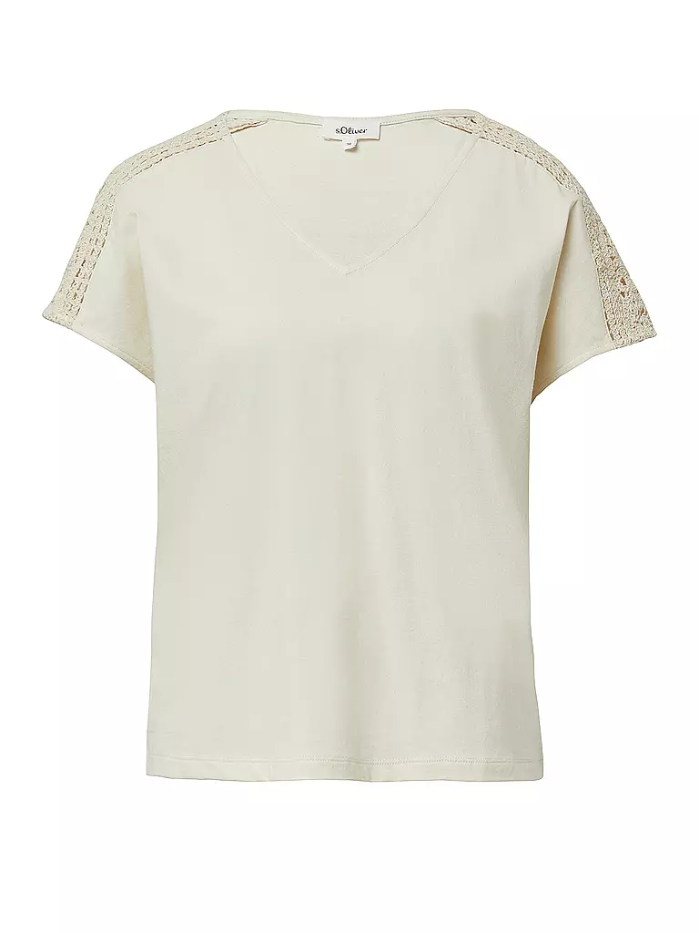 S.OLIVER | T-shirt | Crema