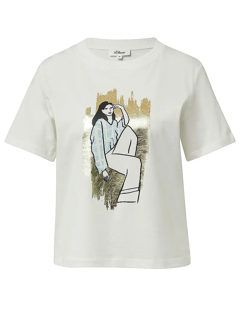 S.OLIVER | T-shirt | Bianco