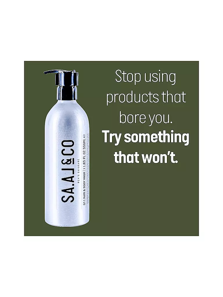 SA.AL&CO | 011 Hair & Body Wash 350ml | Senza colore