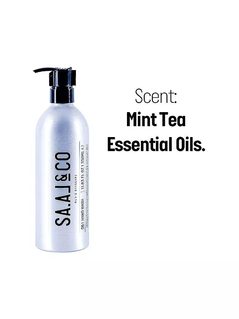 SA.AL&CO | 061 Sapone Liquido Aromatico per le Mani 350ml | Senza colore
