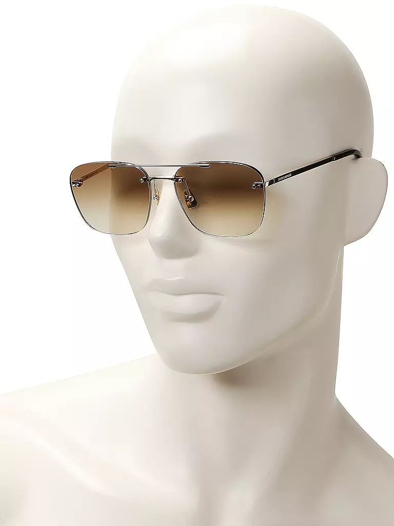 SAINT LAURENT | Occhiali da sole SL309 RIMLESS | Oro