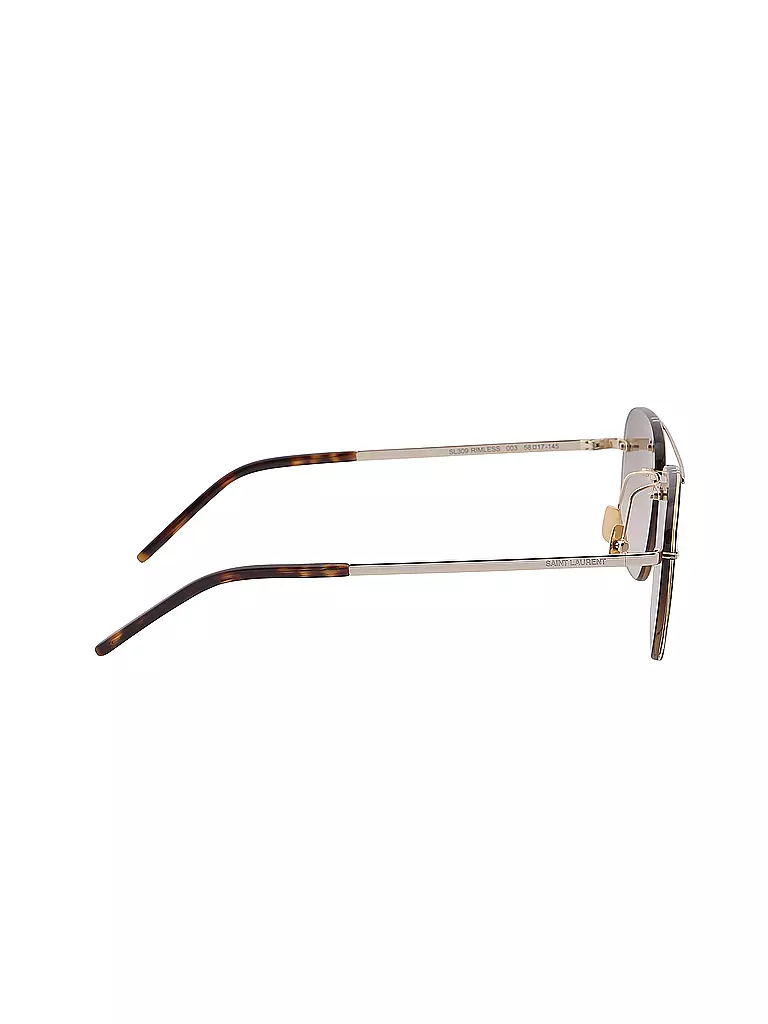 SAINT LAURENT | Occhiali da sole SL309 RIMLESS | Oro