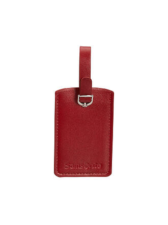 SAMSONITE | Etichetta per valigia, confezione da 2, rosso