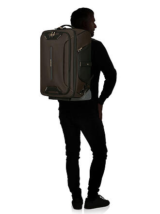 SAMSONITE | Bagaglio a mano Trolley ECODRIVER DUFFEL BACKPACK 55cm Coffee Bean