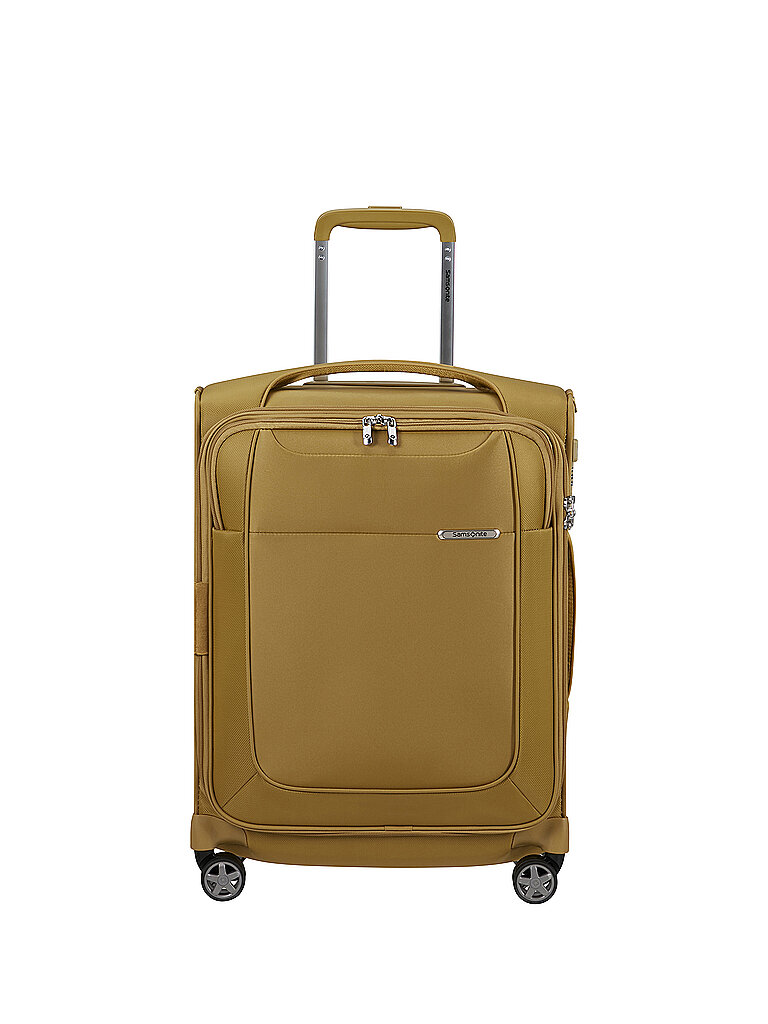 Trolley da cabina D'LITE SPINNER 55cm espandibile Mustard Yellow senape