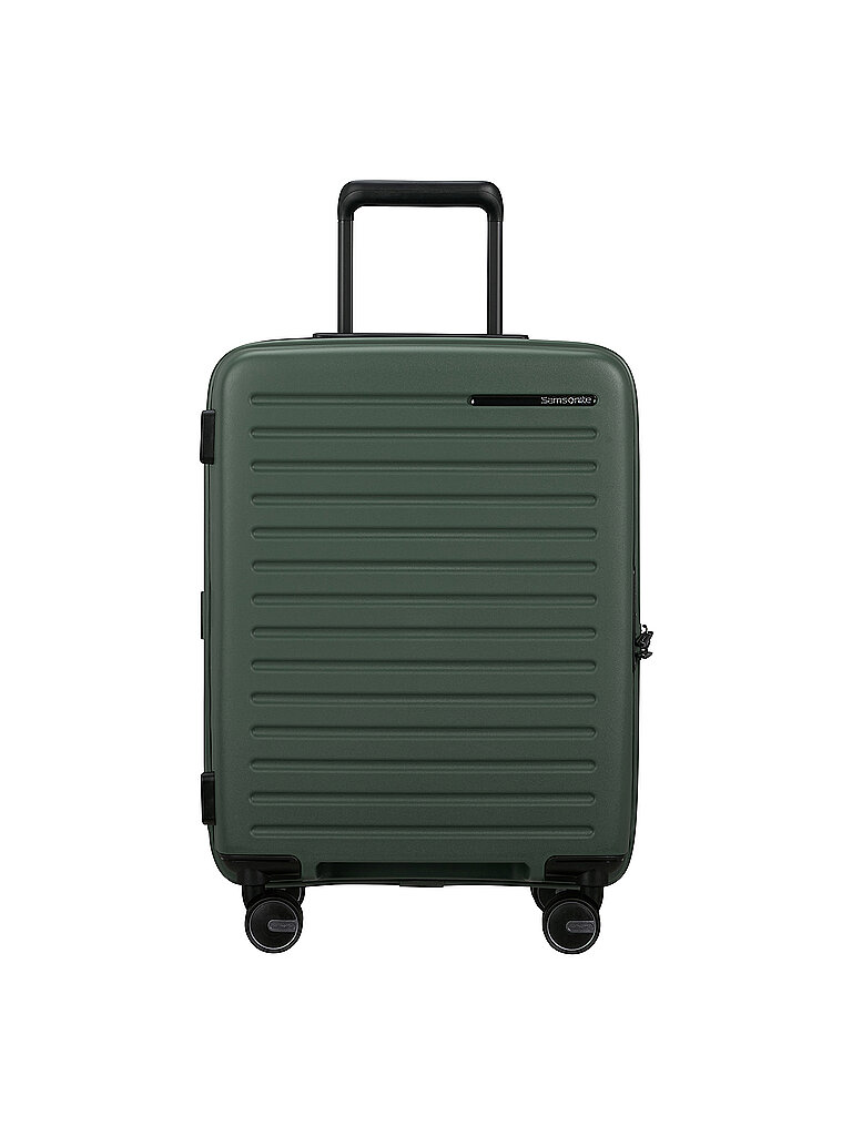 Trolley da cabina RESTACKD SPINNER 55cm espandibile Sage verde scuro