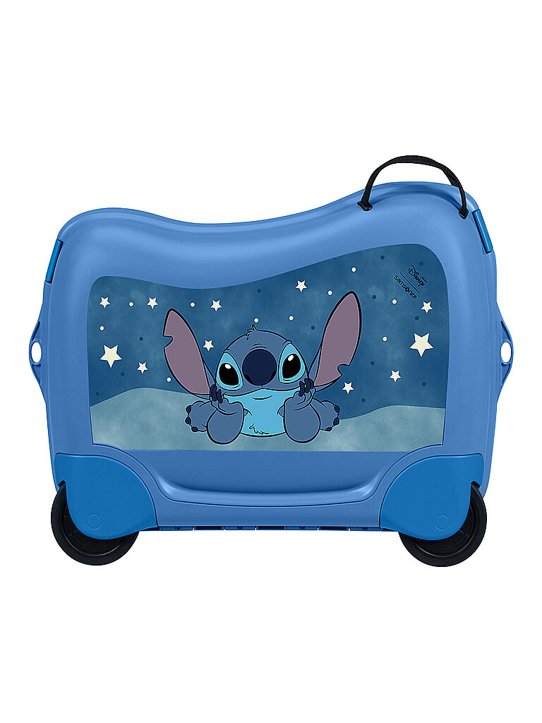 SAMSONITE Trolley per bambini a quattro ruote DREAM2GO Stitch blu