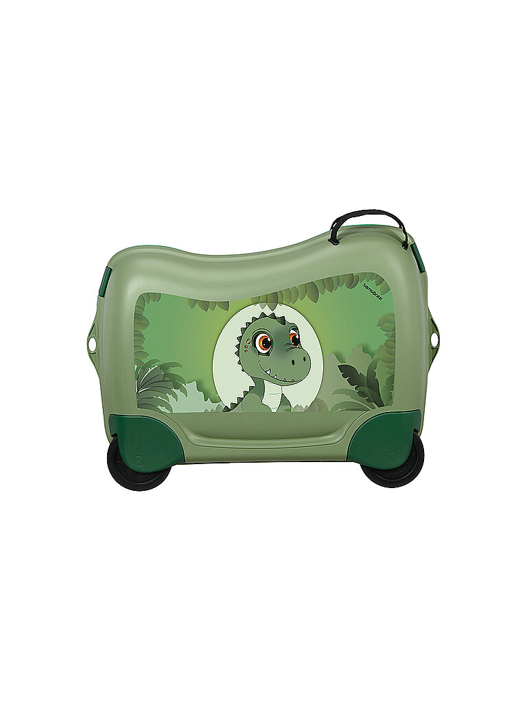 SAMSONITE Trolley per bambini con quattro ruote DREAM2GO Dino Rex verde | 145033