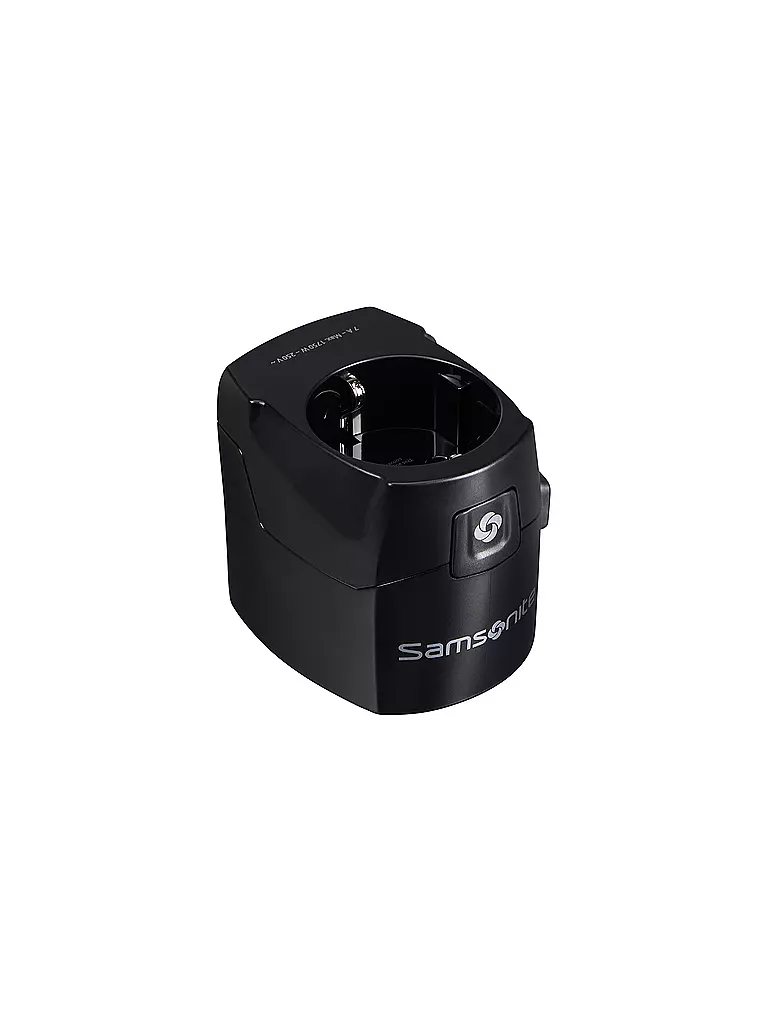 SAMSONITE | Adattatore universale a 3 poli | Nero