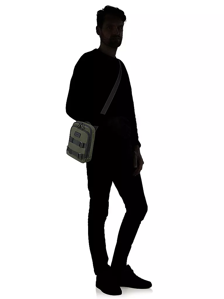 SAMSONITE | Borsa a tracolla SACKMPOD small | Oliva