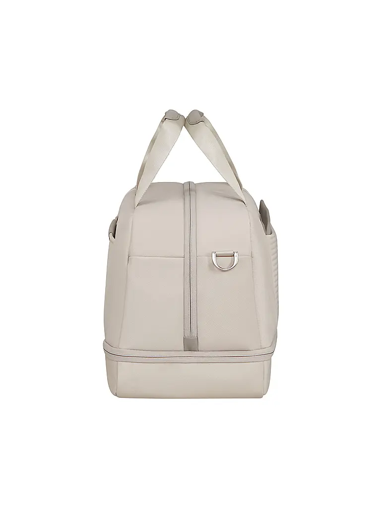 SAMSONITE | Borsa da viaggio - Weekender PARALUX 49 cm Stone Grey | Crema