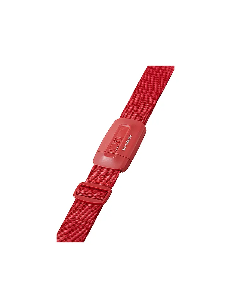 SAMSONITE | Cinghia per bagagli 50 mm rossa | Rosso